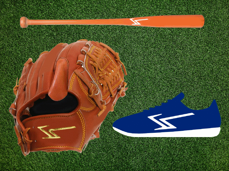 Cage Spd® Baseball Concept brand logo sports