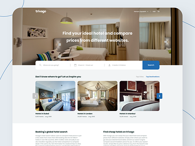 trivago - Web Redesign