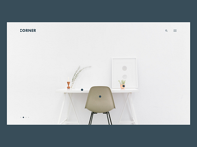 Furniture Website - Landing Page