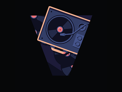 36 Days Of Type- Vinyl 36days 36daysoftype 36daysoftype07 illustration letter lettering letters record record player type typo typography vinyl vinyl record