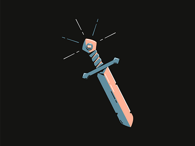Sword digital illustration illustration sword vector