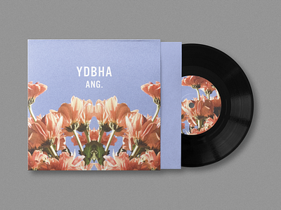 YDBHA Album Cover album art album artwork album cover album cover design flower flowers graphic design photography