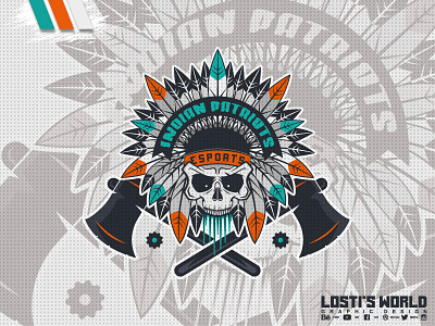 Indian Patriots art artwork branding design digital art lostis world mascot indian logo mascot vector
