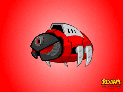 Robot Cockroach - Game Enemies Sprite bug character cockroach creature cyborg enemies enemy fantasy game mobile robot sci fi
