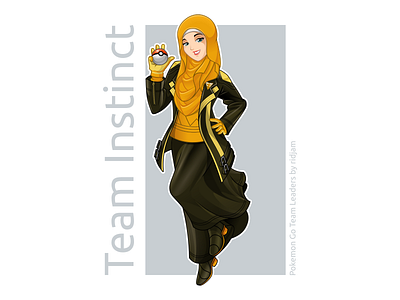 Pokemon Go Leader Of Team Instinct In Hijab Version