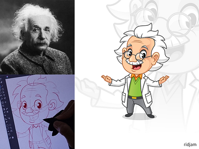 Professor Mascot Design