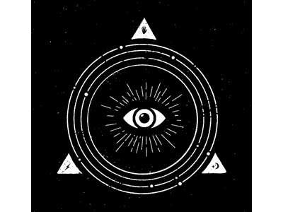 13th Floor Film Festival Logo animation black and white creepy debut gif illuminati logo