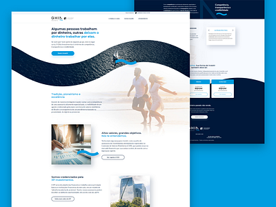 Ghia Investimentos branding design financial redesign ui user experience user interface ux web