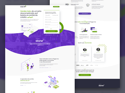 Pagar.me landing page