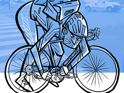 Peopleonbikes5 clipstudio illustration