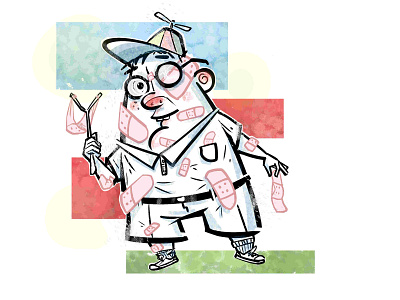 Be careful characterdesign clipstudio freelance illustration