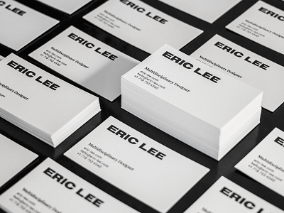 Eric Lee — Personal Business Cards