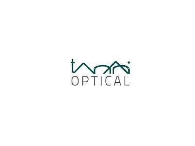 TANANI brand eye glasses identity lettering logo logotype typography