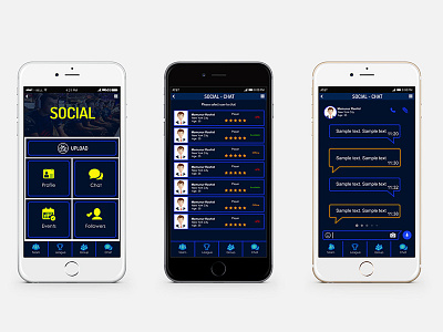 Social App for Gamer app design mobile app ui user experience user interface ux