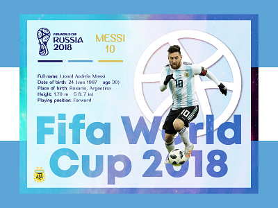 Fifa 2018 MESSI