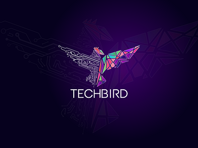 Techbird branding logo logo design tech