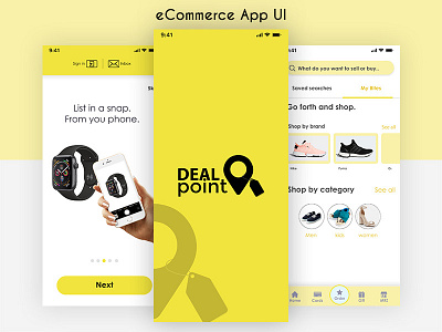 E commerce App UI