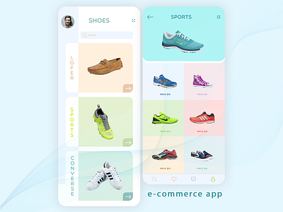 Shoe Store - E-commerce App UI