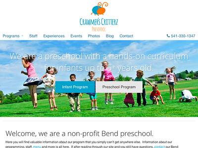 bendpreschool.com childcare daycare preschool responsive