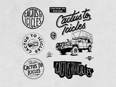 Design Pack "Cactus To Icicles" americandesign badgedesign customlettering design designbundle graphic design handdrawn handlettering illustration lettering logo logotype motorcycleart rysdsgstd tshirtdesign typography vintagedesign