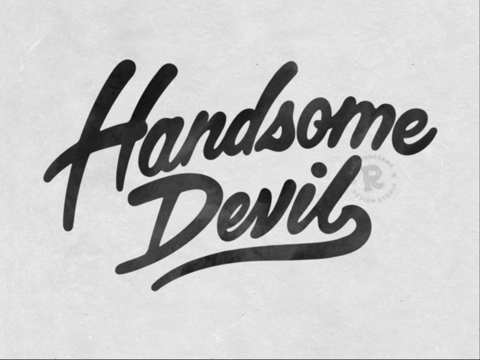 Handsome Devil for Ruddy Lad Co by rasayangsama on Dribbble