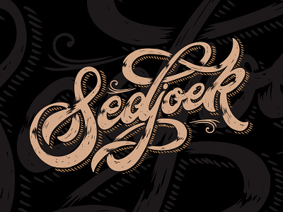 Sedjoek coreldraw customlettering handdrawn handlettering lettering logo logotype script typography typography design vintagedesign vintagelogo