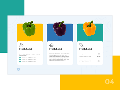 Minimalist Vegetable design powerpoint