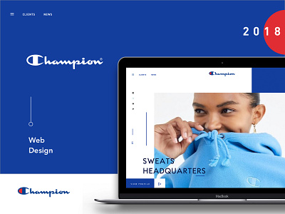 Champion Web Design ui 品牌