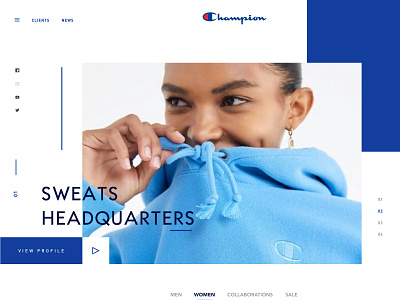 Champion Web Design ui 品牌