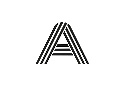 "A" Logo Concept branding design illustrator logo logo design typography vector