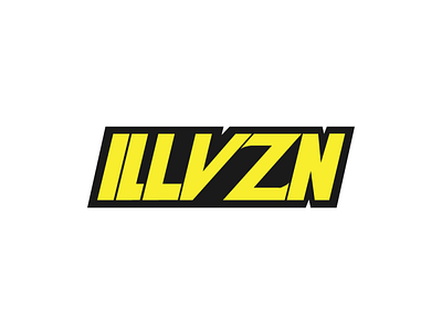 ILLVZN Logo Design adobe illustrator branding design illustrator logo logo conept logo design typography vector