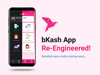 bKash App Re-Engineered bkash mobile app mobile app design mobile app development mobile app development company mobile app experience ux design