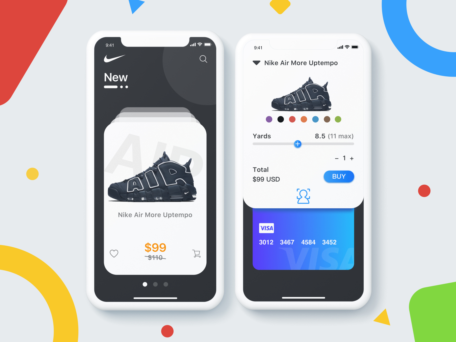 Shoes App by YunTang on Dribbble