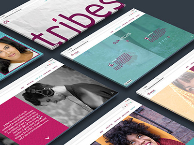 Tribes design website