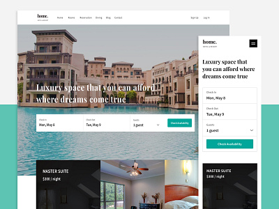 Home - Hotel and Resort Sketch Template amenities booking dining hotel reservation resort rooms sketch suite template ui web