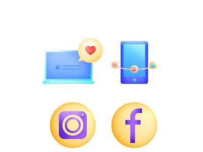 social media icons