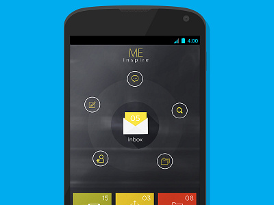 Message app android dark ui flat ui inpiration message app ux
