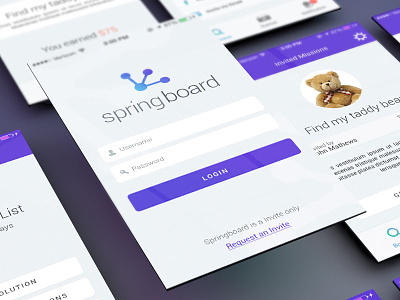 SpringBoard App application connection ios iphone mobile qa search social ui ux