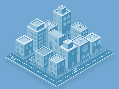 Isometric City | Buildings Services