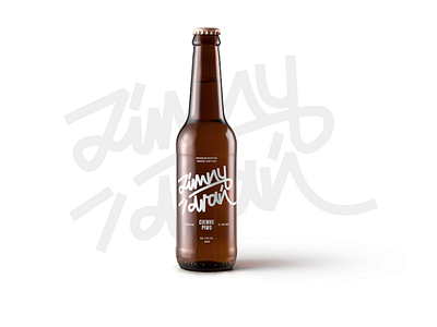 Cold Bastard Beer beer hand drawn lettering package packaging typography