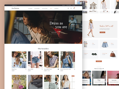 Kira Plastinina – Online shop clean concept ecommerce ecommerce shop fashion minimalism shop ui web design