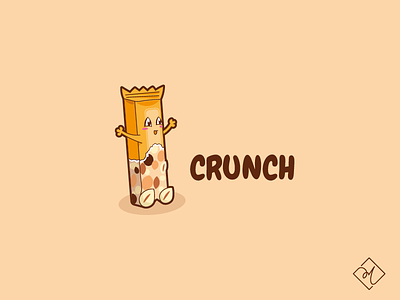 Crunch branding dailylogochallenge flatdesign graphicdesign illustrator logo logotype portfolio vector