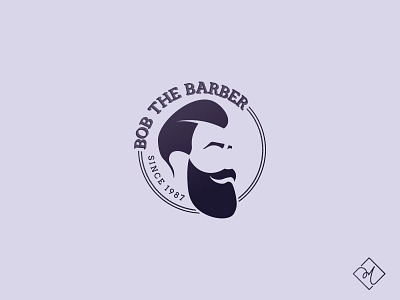 Bob The Barber branding dailylogochallenge flatdesign graphicdesign illustrator logo logotype portfolio vector