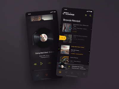 Music player app