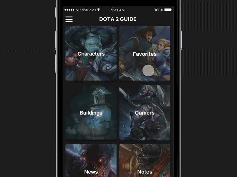 Dota 2 - Old&New animation cards color design dota game icons interface mindstudios ui ux