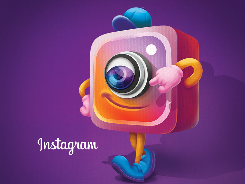 Instagram character by Cofy Miu on Dribbble