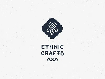 Ethnic Crafts craft ethnic handmade logo tribal