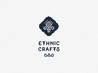 Ethnic Crafts craft ethnic handmade logo tribal