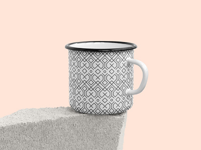 Enamel Mug Mockups Pack concrete cup enamel enamel mug mockup mug stock stone