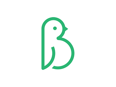 Birdie logo mark symbol